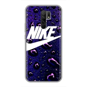 Чехол для Xiaomi Redmi 9 - с принтом Найк (AlphaPrint) (Найк принт)