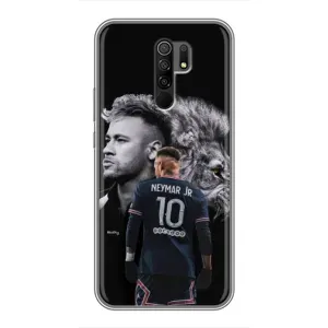 Чохол Неймар для Xiaomi Redmi 9 (AlphaPrint) (Неймар Лев)