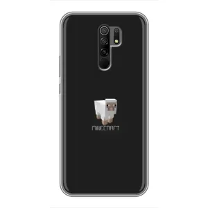 Чохол Майнкрафт на Xiaomi Redmi 9 (AlphaPrint) Minecraft (Овечка Майнкрафт)