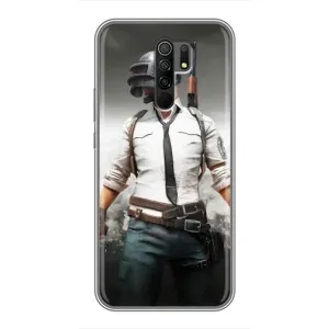 Чехол PUBG для Редми 9 (AlphaPrint)