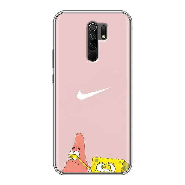 Чохол з принтом «Патрік і Губка» для Xiaomi Redmi 9