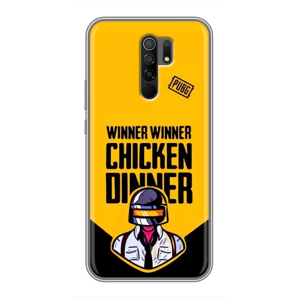 Чохол з принтом «Pubg шолом» для Xiaomi Redmi 9
