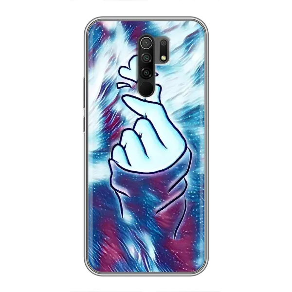 Чохол з принтом «Радужне серце» для Xiaomi Redmi 9