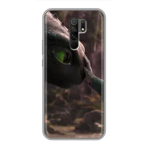 Чохол як приборкати дракона на Xiaomi Redmi 9 (Сцена з драконом)