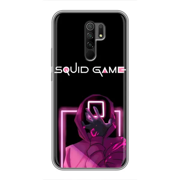 Чохол з принтом «Неоновий охоронець гри» для Xiaomi Redmi 9