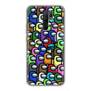 Чохли Амонг Ас для Xiaomi Redmi 9 (AlphaPrint) (Убитий)