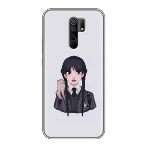 Чохли Венсдей на Xiaomi Redmi 9 Уенсдей (AlphaPrint) (Венздей і Річ)