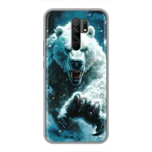 Чохол з картинкою 'Хижаки' для Xiaomi Redmi 9 (Полярний ведмідь)