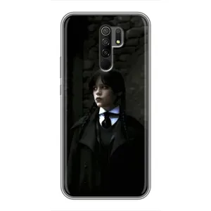 Чохол з дизайном Венздей 2 на Xiaomi Redmi 9 (Темний стиль Венздей)