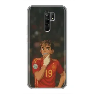 Чохол з футболістом Ламін Ямаль Xiaomi Redmi 9 (Ямаль аніме)