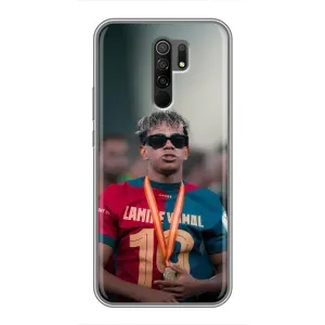 Чохол з футболістом Ламін Ямаль Xiaomi Redmi 9 (Ямаль Барса)