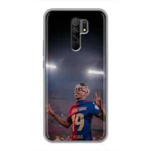 Чохол з футболістом Ламін Ямаль Xiaomi Redmi 9 (Ямаль на стадіоні)