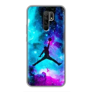Чехлы для Xiaomi Redmi 9 - с картинкой JORDAN (AlphaPrint) (Яркий Джордан)