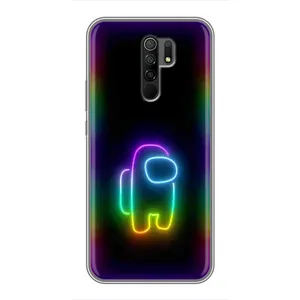 Чохли Амонг Ас для Xiaomi Redmi 9 (AlphaPrint) (Яскравий скін)