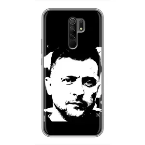 Чохол для Xiaomi Redmi 9 (AlphaPrint - с принтом Зеленського)
