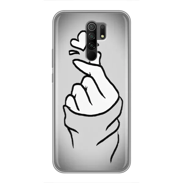 Чохол з принтом «Значок Love» для Xiaomi Redmi 9