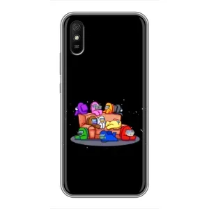 Чехол Амонг Ас для Xiaomi Redmi 9A (AlphaPrint) (Амонг-ас)