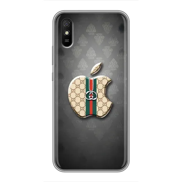 Чехол с принтом «Apple gucci» для Xiaomi Redmi 9A Чехол с принтом «Apple gucci» для Xiaomi Redmi 9A