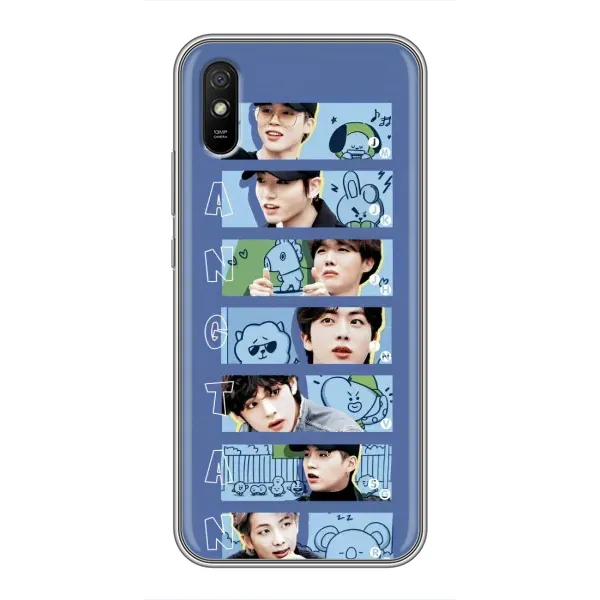 Чехол с принтом «Bangtan» для Xiaomi Redmi 9A Чехол с принтом «Bangtan» для Xiaomi Redmi 9A