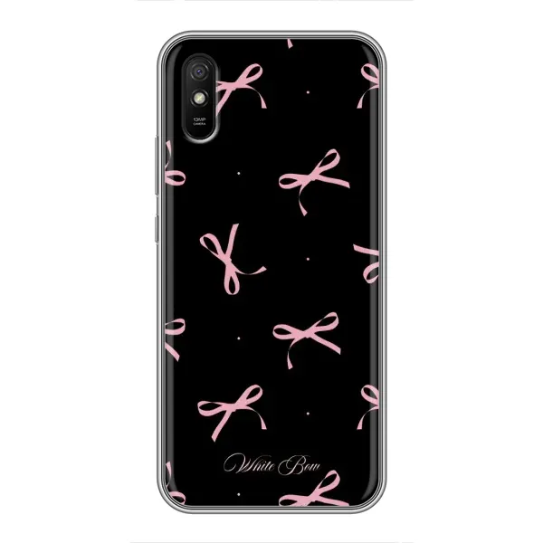 Чехол с принтом «Банты на черном» для Xiaomi Redmi 9A Чехол с принтом «Банты на черном» для Xiaomi Redmi 9A
