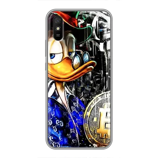 Чехол с принтом «Биткойн Скрудж» для Xiaomi Redmi 9A