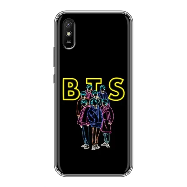 Чехол с принтом «BTS стайл» для Xiaomi Redmi 9A Чехол с принтом «BTS стайл» для Xiaomi Redmi 9A