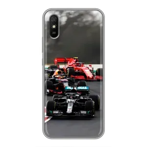 Чехол Формула1 на Xiaomi Redmi 9A (Гонка Формула 1)