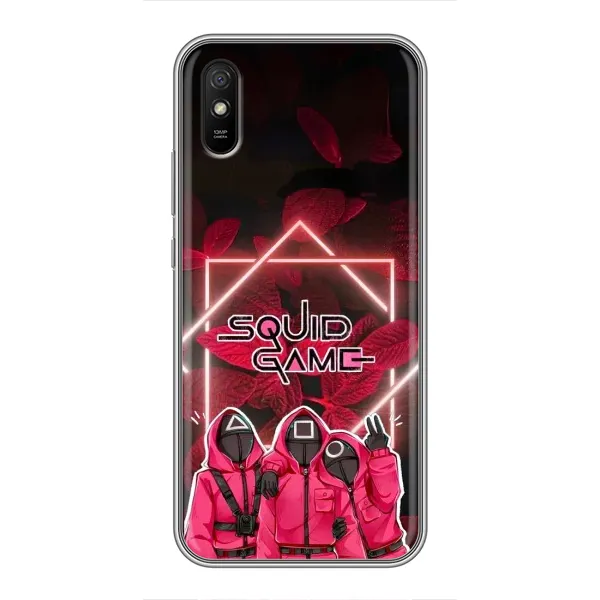 Чехол с принтом «Охранники Игра кальмара» для Xiaomi Redmi 9A Чехол с принтом «Охранники Игра кальмара» для Xiaomi Redmi 9A