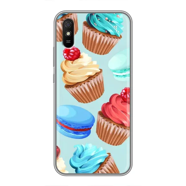 Чохол з принтом «Кексики» для Xiaomi Redmi 9A