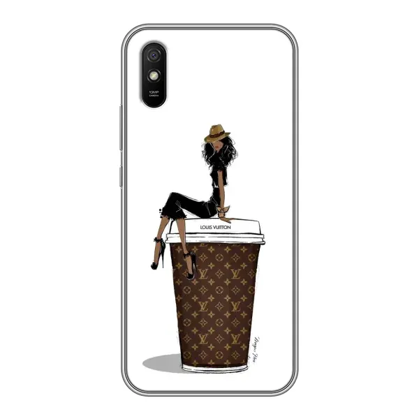 Чехол с принтом «кофе LOUIS VUITTON» для Xiaomi Redmi 9A