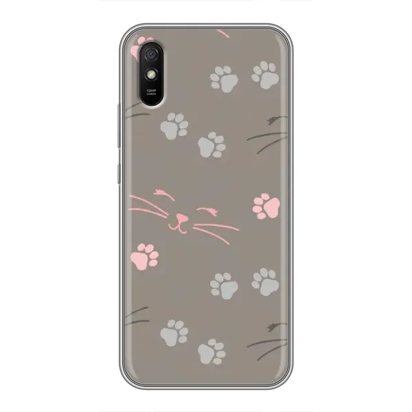 Чохол з принтом «Лапи і вуса» для Xiaomi Redmi 9A Чохол з принтом «Лапи і вуса» для Xiaomi Redmi 9A