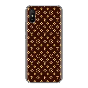 Чехлы Луи Витон для Xiaomi Redmi 9A (AlphaPrint - LOUIS VUITTON) (лого LOUIS VUITTON)