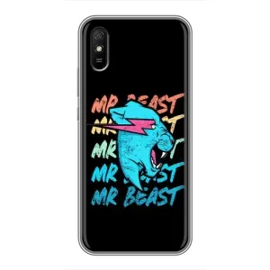 Чохол з принтом «logo Mr beast» для Xiaomi Redmi 9A