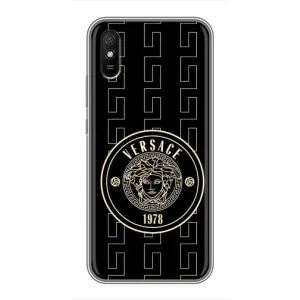 Чохол з принтом «Лого Версаче» для Xiaomi Redmi 9A