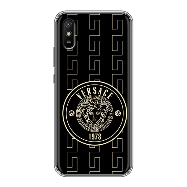 Чохол з принтом «Лого Версаче» для Xiaomi Redmi 9A