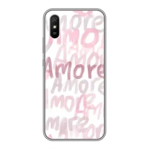 Чохол з принтом «Аморе любов» для Xiaomi Redmi 9A
