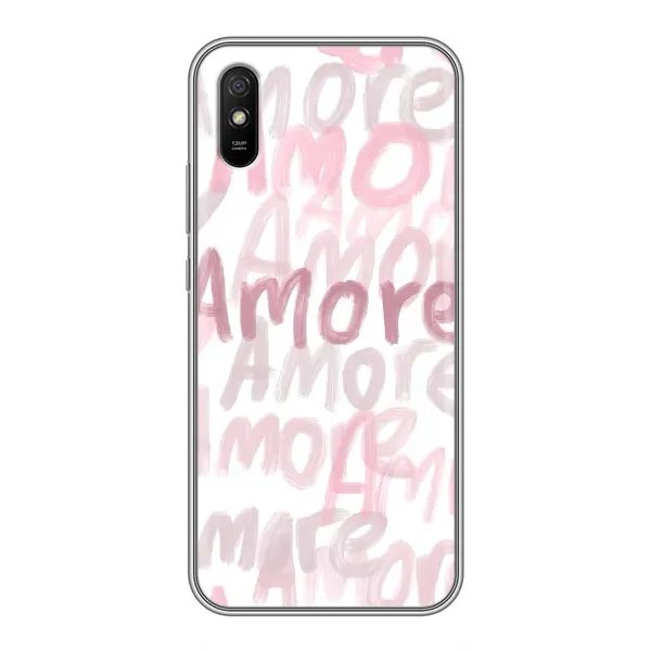 Чохол з принтом «Аморе любов» для Xiaomi Redmi 9A Чохол з принтом «Аморе любов» для Xiaomi Redmi 9A