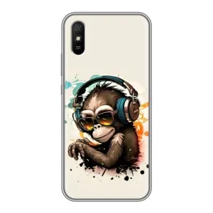 Чохол з Мавпами Xiaomi Redmi 9A - (AlphaPrint)