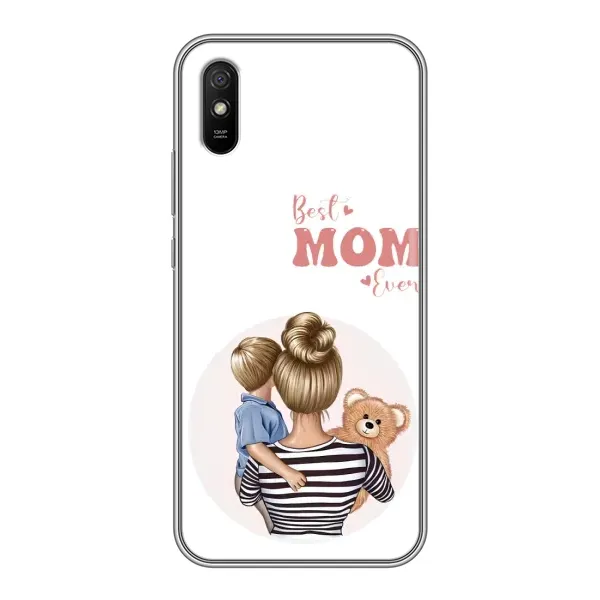 Чехол с принтом «Мама и сын» для Xiaomi Redmi 9A