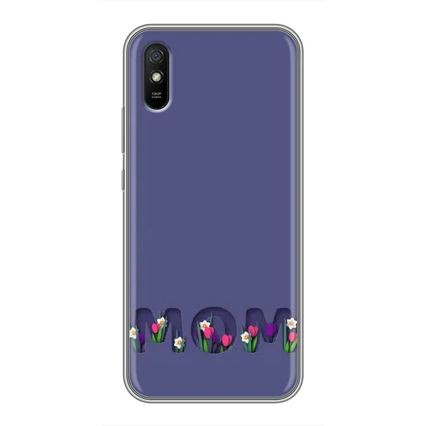 Чехол с принтом «Мама в цветах» для Xiaomi Redmi 9A