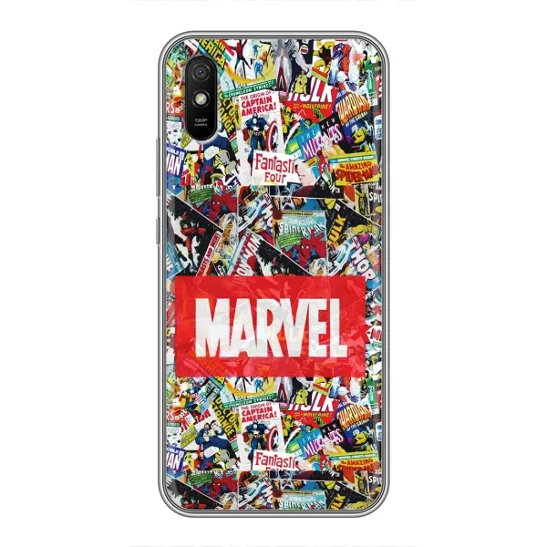 Чехол с принтом «Марвел комиксы» для Xiaomi Redmi 9A Чехол с принтом «Марвел комиксы» для Xiaomi Redmi 9A