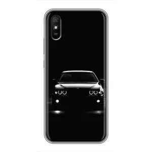 Чохол для Сяомі Редмі 9А - з принтом БМВ (AlphaPrint) (Машина BMW)