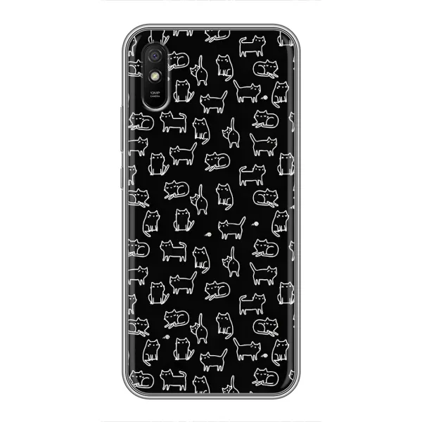Чохол з принтом «Маленькі котики» для Xiaomi Redmi 9A