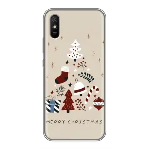 Рождественские Чехлы для Xiaomi Redmi 9A (VPrint)