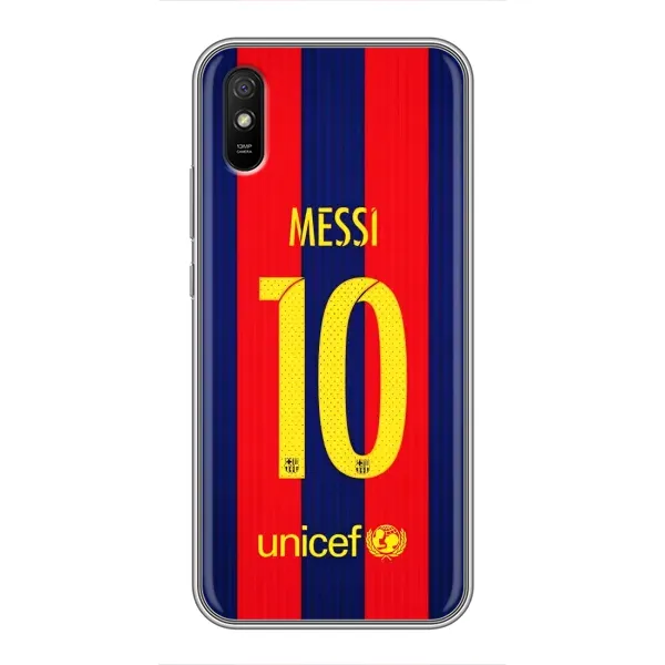 Чохол з принтом «Messi Barca 10» для Xiaomi Redmi 9A Чохол з принтом «Messi Barca 10» для Xiaomi Redmi 9A
