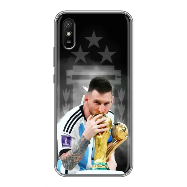 Чехол с принтом «Месси Чемпион» для Xiaomi Redmi 9A Чехол с принтом «Месси Чемпион» для Xiaomi Redmi 9A