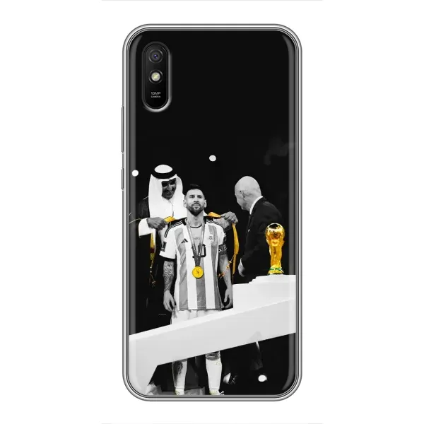 Чехол с принтом «Месси в накидке» для Xiaomi Redmi 9A Чехол с принтом «Месси в накидке» для Xiaomi Redmi 9A