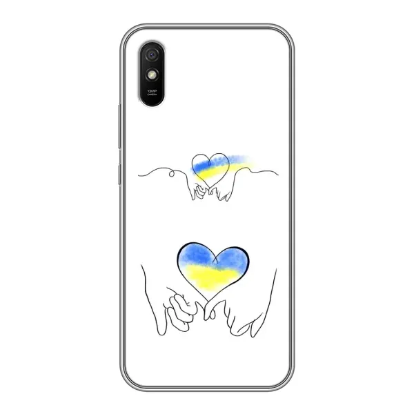 Чехол с принтом «Мир Украине» для Xiaomi Redmi 9A Чехол с принтом «Мир Украине» для Xiaomi Redmi 9A