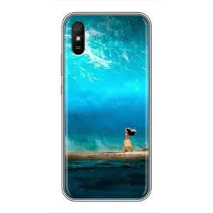 Чехол с мультфильмом Моана Xiaomi Redmi 9A (Океан Моана)