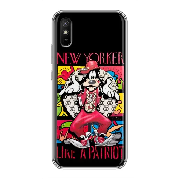 Чехол с принтом «Мультяшный Волк» для Xiaomi Redmi 9A Чехол с принтом «Мультяшный Волк» для Xiaomi Redmi 9A
